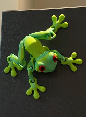 新家的100个快递 | 青蛙冰箱贴装饰桌面摆件稀奇古怪磁贴创意饰品