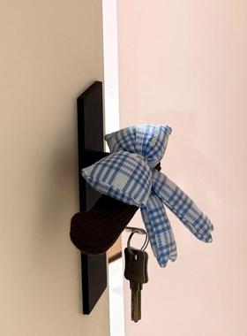 新家的100个快递 | 蝴蝶结门把手装饰保护套卧室改造房间的小物件