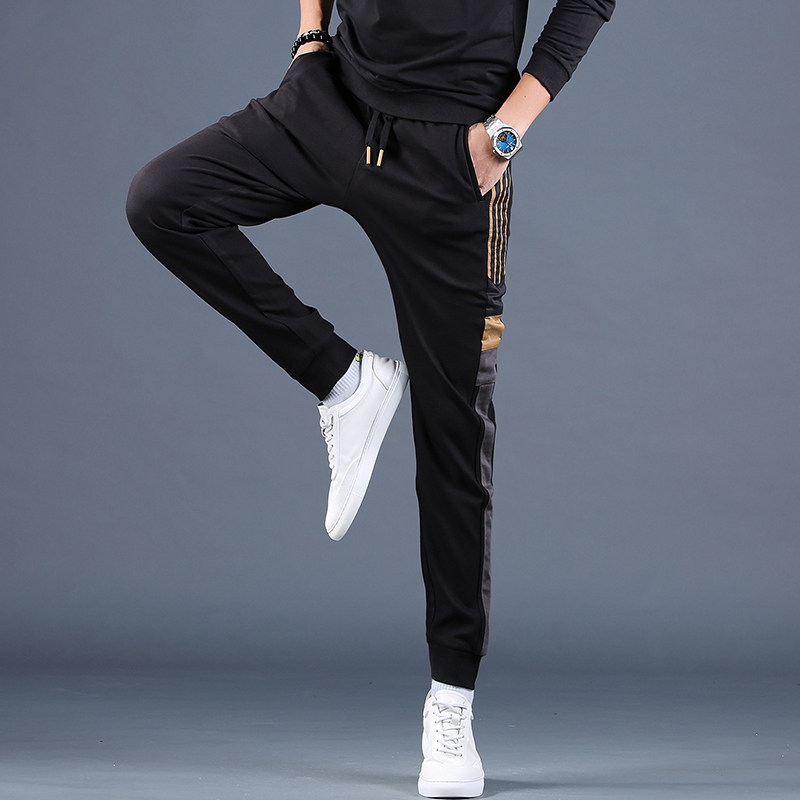 加厚男潮流修身百搭工装裤子休闲裤 mensniuzai休闲裤