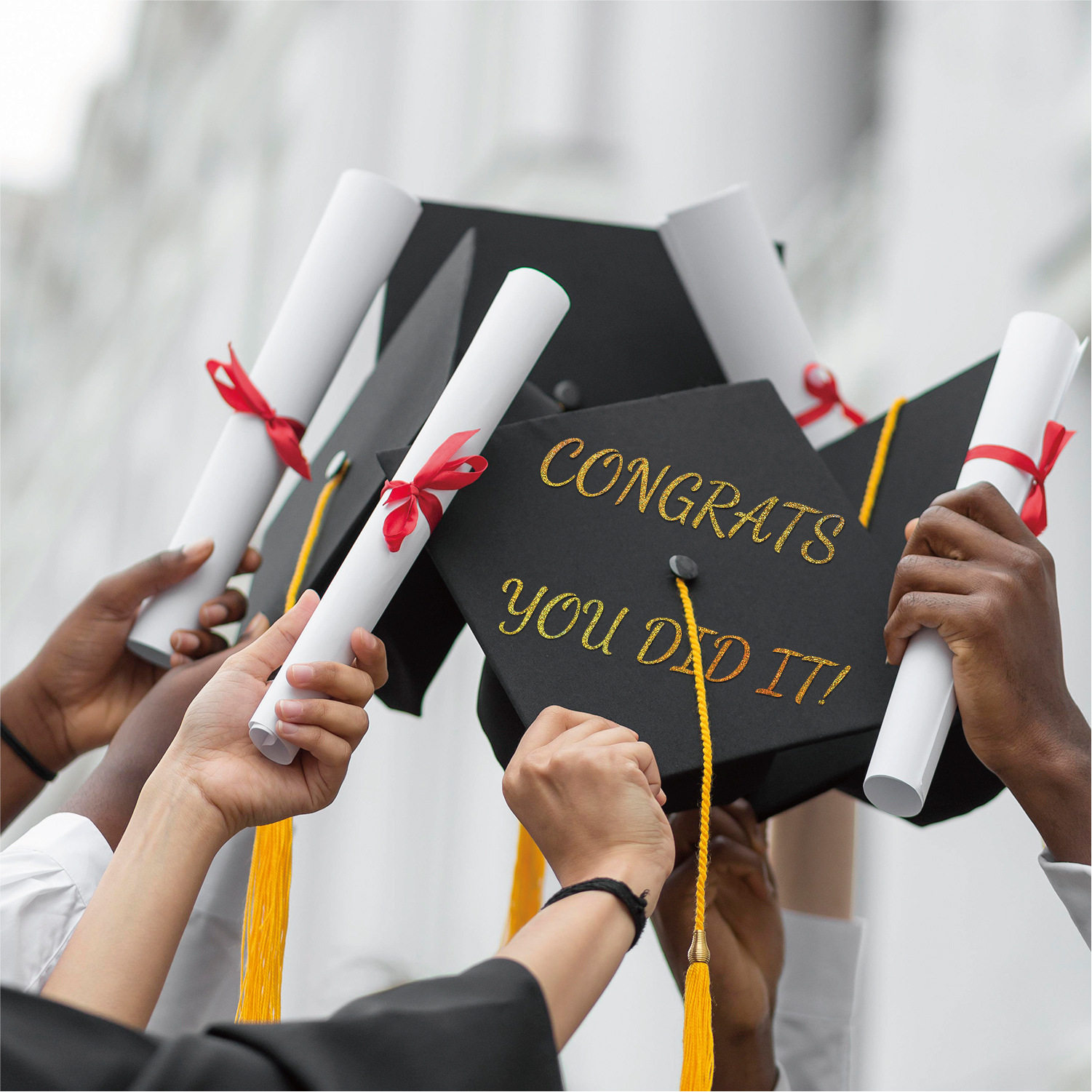 1英寸手写金沙字母贴纸自粘闪光毕业帽装饰手工艺礼品diy字母贴纸,淘宝优惠券,粉丝福利购,淘宝优惠卷