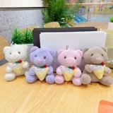 Плюшевая подвеска, кукла, плюшевый мультяшный брелок, игрушка, с медвежатами