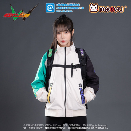 moeyu假面骑士双骑双肩包假面骑士W印象大容量背包旅行书包 包邮 - 图1