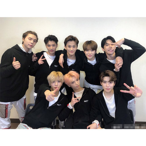 NCT127世巡演唱会周边同款卫衣印花拉链连帽开衫加绒薄打歌衣服 - 图2