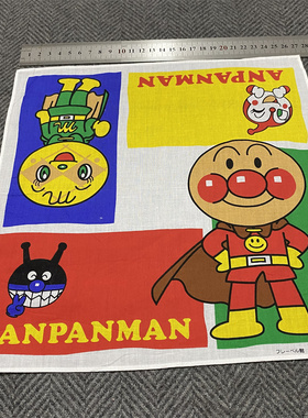 中古日系卡通手帕手巾