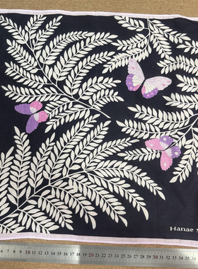 日系中古vintage手帕方巾领巾