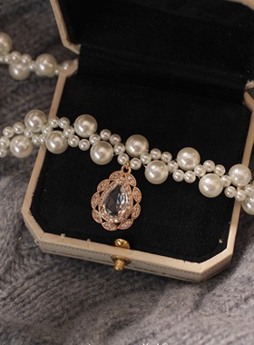 奥莉公主vintage珍珠项链