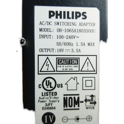 PHILIPS飞利浦18V 3.5A电源适配器OH-1065A1803500U供电器3500mA-图3