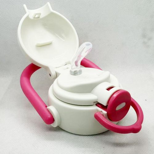 拉布布草莓熊婴幼儿保温杯替换杯盖 儿童水杯备用盖子Y012 - 图0