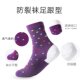 佑奇防脚裂袜女足跟防裂袜脚后跟裂口秋冬厚款袜防干裂开裂男袜子