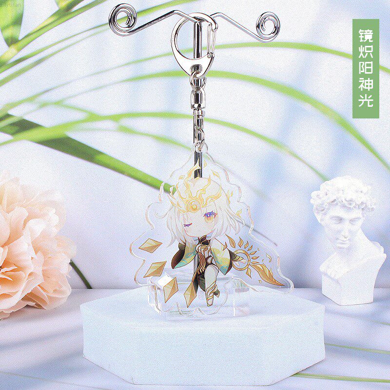 王者荣耀挂件王者荣耀周边挂件曜 镜 李信孙膑元歌马可波罗双面钥匙扣小挂饰
