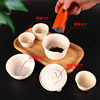 Rice Kelp Kung Fu Tea Cup Cup Holder Disposable Travel Tea Set Water Cup Drinking Tea Cup Convenient and Degradable Tea Cup Tasting