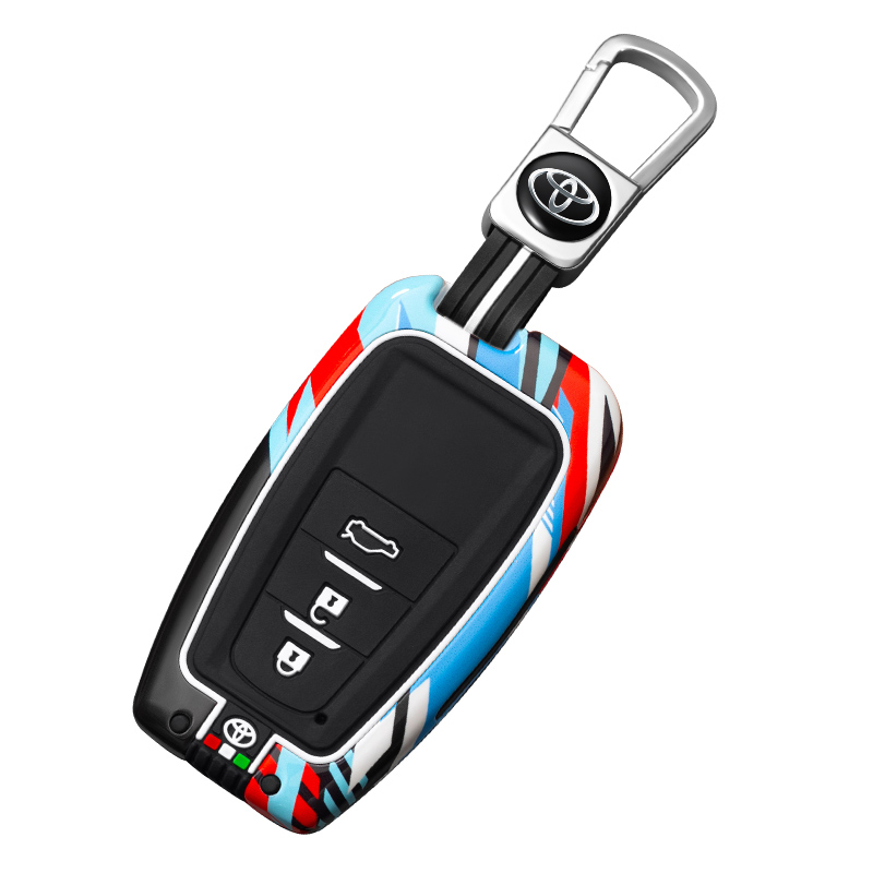 适用2024款丰田威兰达钥匙套专用24款威兰达豪华版车金属扣壳男士 - 图3