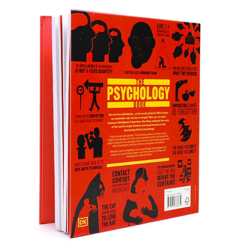 DK 人类的思想百科丛书 英文原版 心理学百科 The Psychology Book DK心理学百科图解 全彩精装版 Big Ideas Simply Explained - 图0
