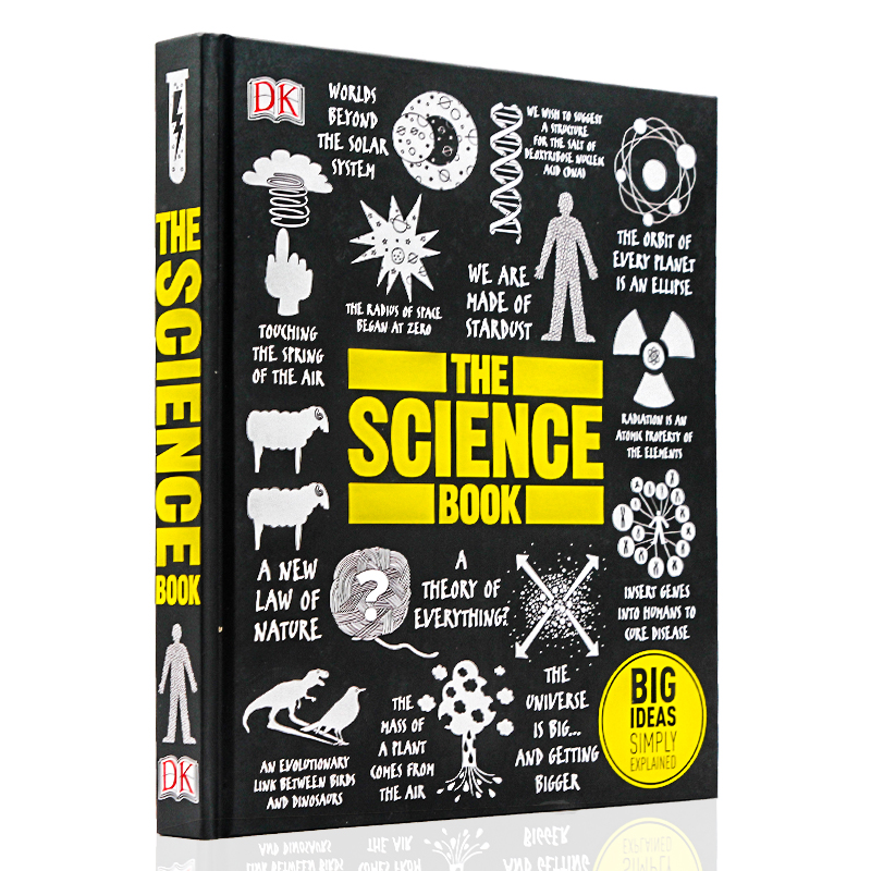 科学篇6册英文原版DK人类的思想百科全书the Science Book/Sociology/Astronomy/Biology/Maths/Medicine生物数学科学天文社会 - 图1