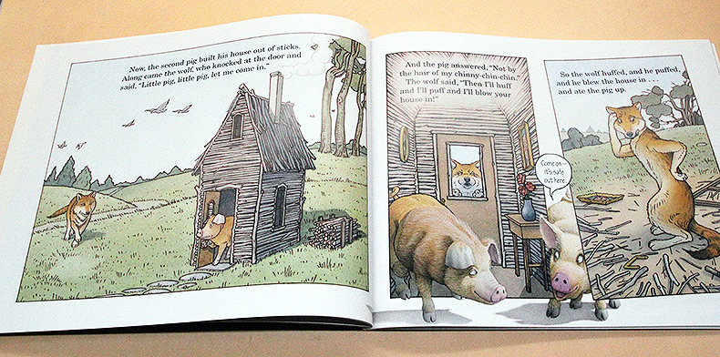 David Wiesner大卫威斯纳5册英文原版绘本凯迪克大奖插画师三只小猪The three pigs疯狂星期二海底的秘密华夫先生艺术大魔法