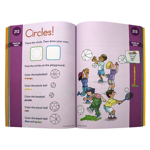 新版大脑任务练习册全套8册 Brain Quest Workbook 英文原版 4-12岁幼儿童小学课外家庭练习册提升学习能力进口英语书籍平装版 - 图1