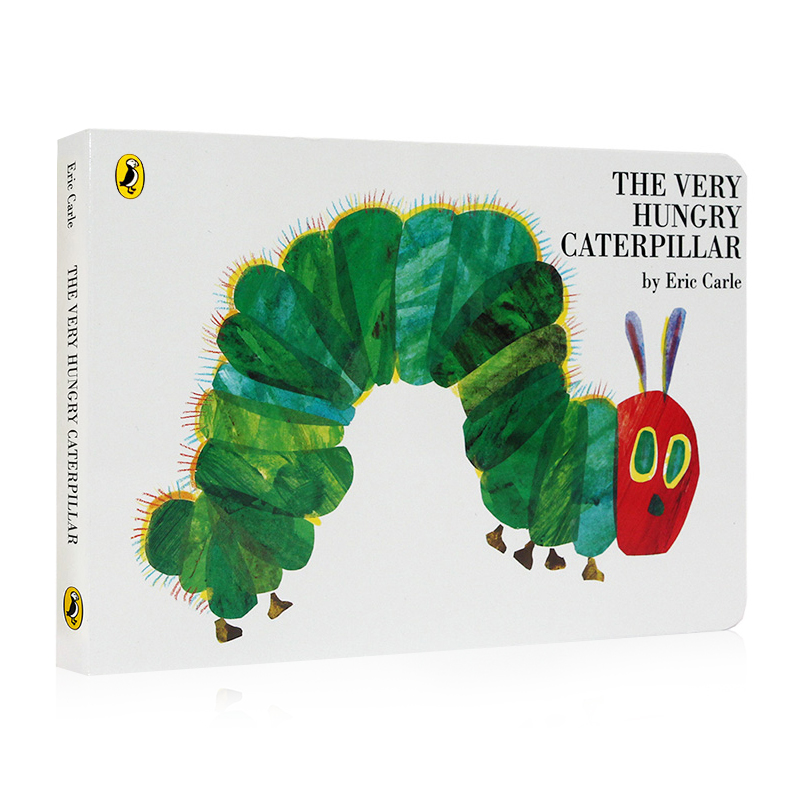 进口英文版原版正版绘本 The Very Hungry Caterpillar 好饿的毛毛虫/饥饿的毛毛虫Eric Carle艾瑞卡尔爷爷纸板书吴敏兰廖彩杏推荐 - 图3