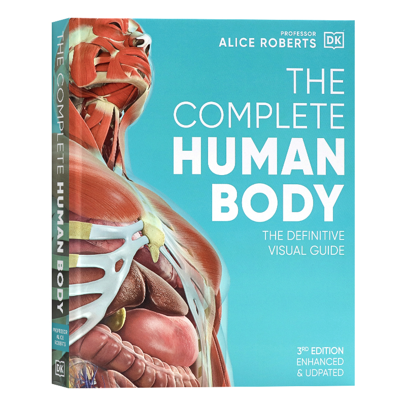 预售 DK完整的人体权威的视觉指南英文原版 The Complete Human Body The Definitive Visual Guide 人体解剖学图解画册精装艺术书 - 图3