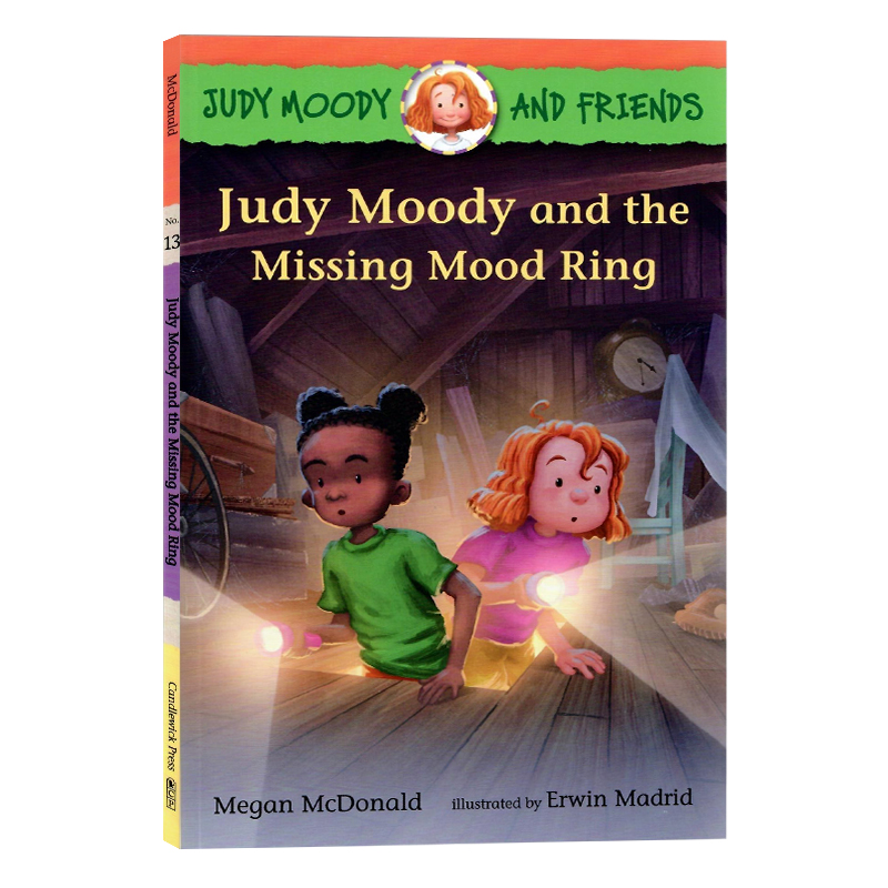 小朱迪和她的小伙伴系列 英文原版 Judy Moody and Friends Judy Moody and the Missing Mood Ring 儿童章节桥梁书稀奇古怪小朱迪 - 图3