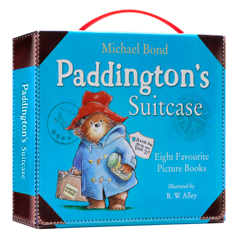 帕丁顿熊的手提箱8册套装 Paddington's Suitcase英文原版 儿童英语合集绘本故事书帕丁顿熊2电影版进口英语原版书籍HarperCollins