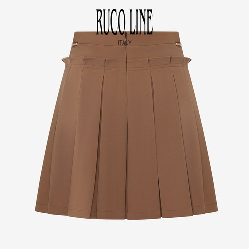 Ruco Line如卡莱 商场同款半身裙女高腰百褶裙时尚活力短裙 - 图3