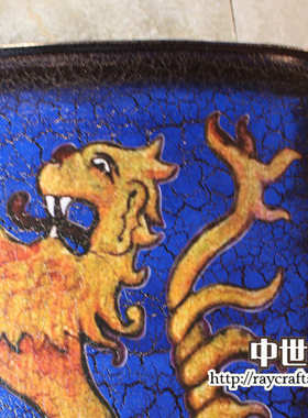 酒吧装饰欧式复古骑士金属盾牌