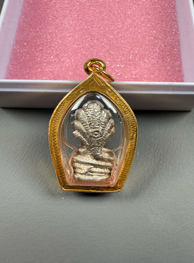 泰国正品 龙婆撒空 纯银 七龙fo 2540 70金壳 带卡 国现