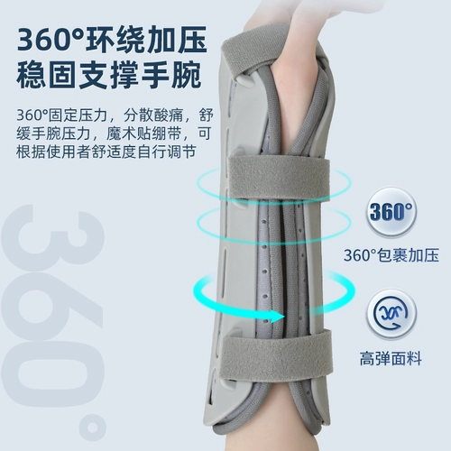 Медицинское запястье запястье зафиксировало кронштейны после работы запястья правителя из железнодорожного сухожилия Реабилитация