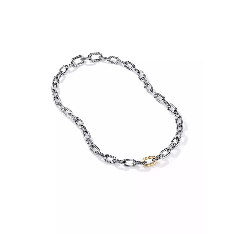 David Yurman DY Madison™ Chain Necklace 女式银色项链个性 - 图0