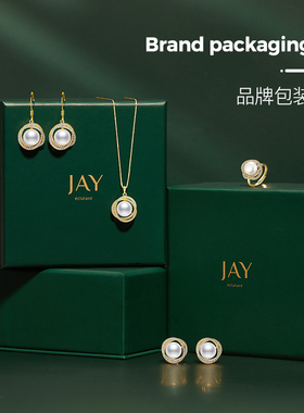 JAY优雅珍珠项链送妈妈礼物套装