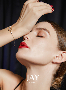 JAY圣诞节雪花手链轻奢小众设计