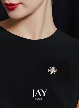 JAY防走光胸针女款精致领口配饰