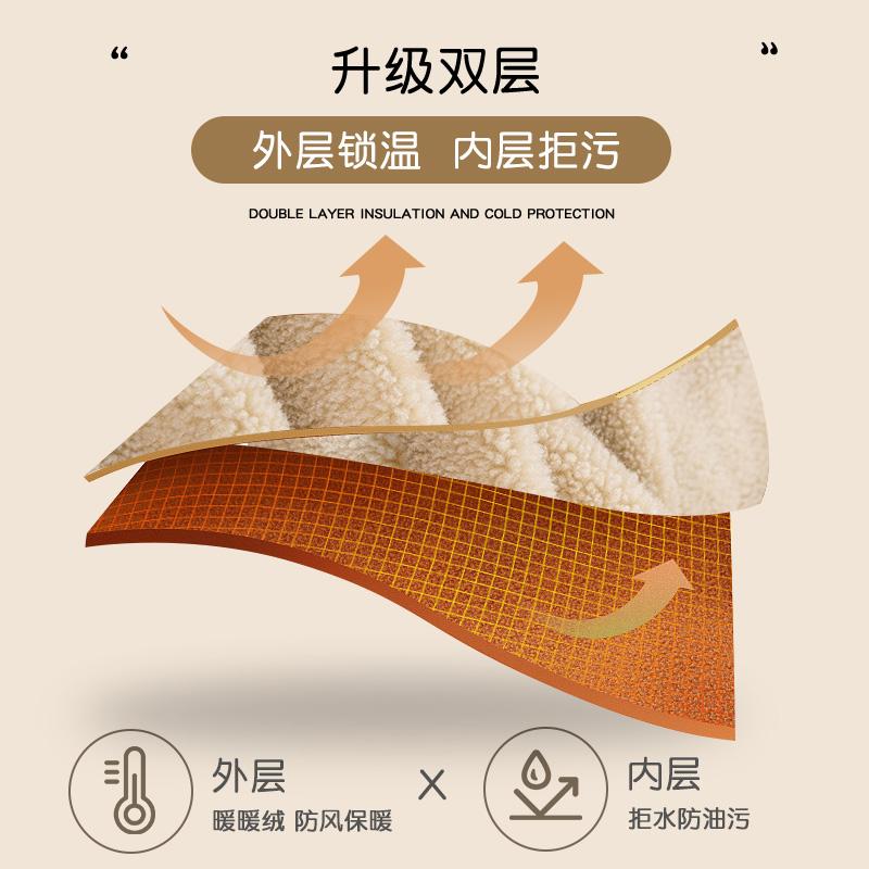 Baby autumn and winter waterproof children's bibs worn backwards