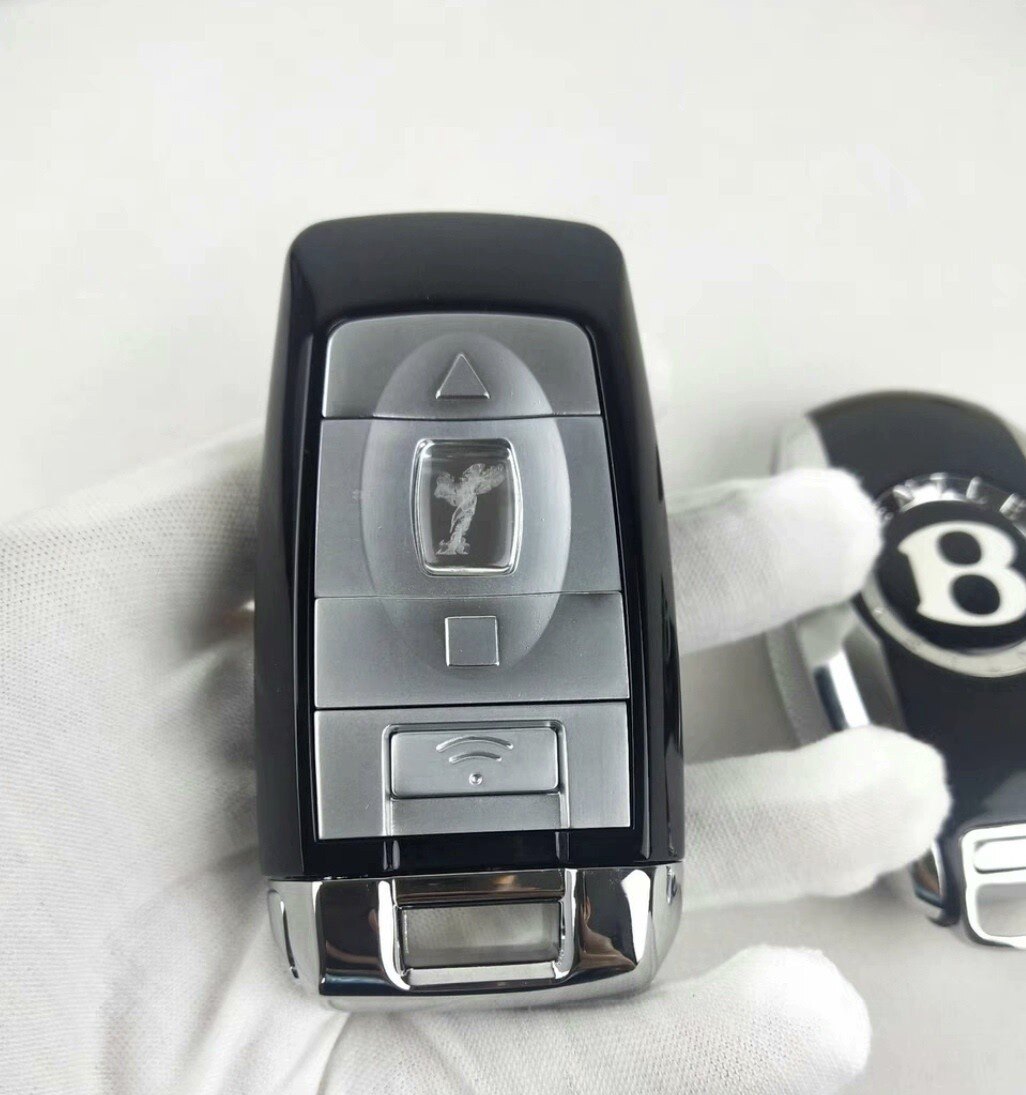 适用于劳斯莱斯幻影车钥匙模型古斯特魅影智能钥匙替换外壳全新