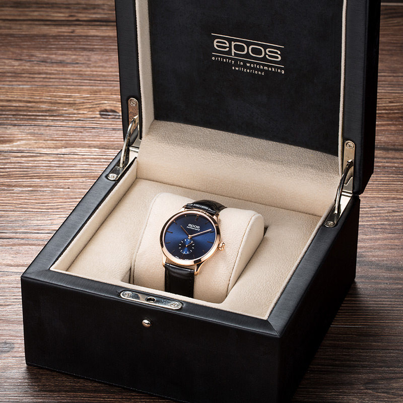 爱宝时EPOS 机械男表进口手表男瑞士正品3408.208.24.16.15