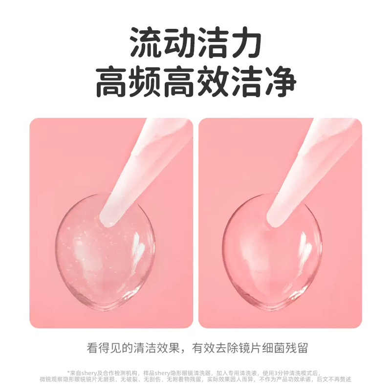 隐形眼镜清洗器电动美瞳盒子角膜塑形ok自动清洁冲洗机还原仪器仓-图2