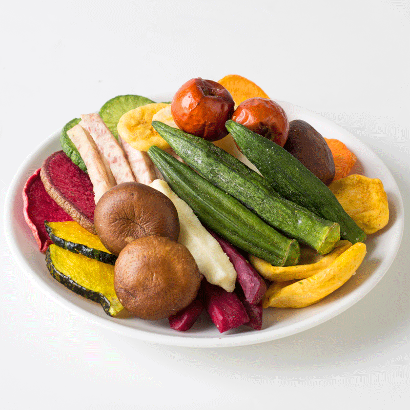 果蔬脆混合果蔬干综合脆片脱水水果蔬菜干孕妇小孩零食香菇脆营养 - 图2