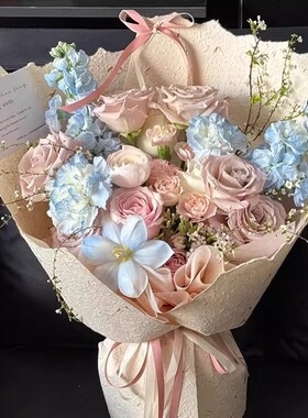 日本进口曼塔永生仿真香皂花束