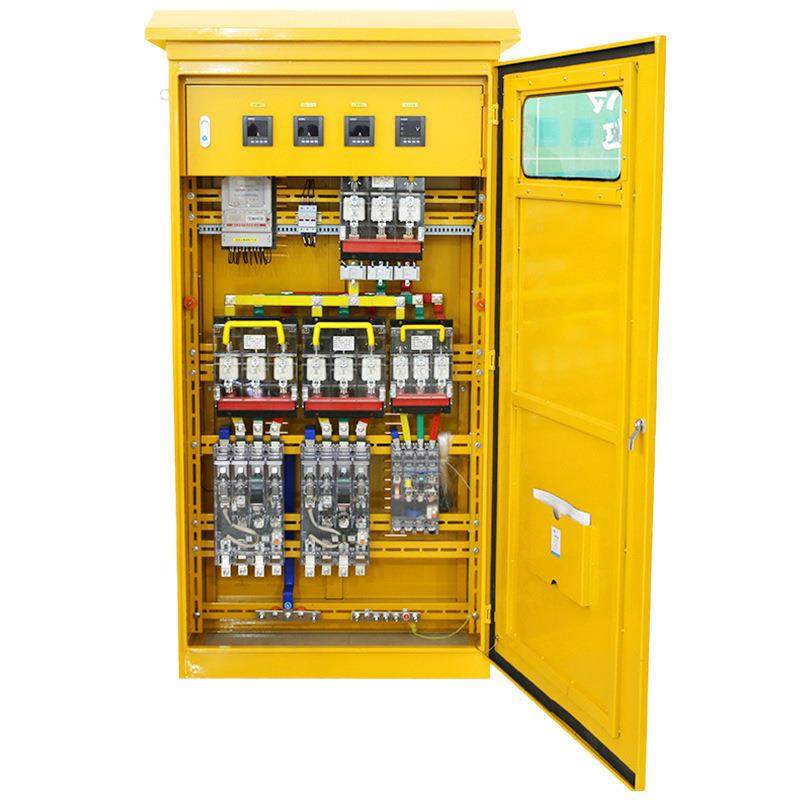 厂家配电柜建筑工地便携式立式配电箱黄色冷轧钢板电源电表箱,淘宝优惠券,粉丝福利购,淘宝优惠卷
