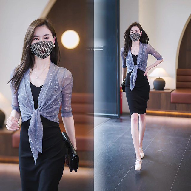 Summer ໃຫມ່ stylish ແລະ versatile shawl strappy