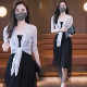 Tulle versatile fashionable shawl strappy ສໍາລັບການໃສ່ນອກ
