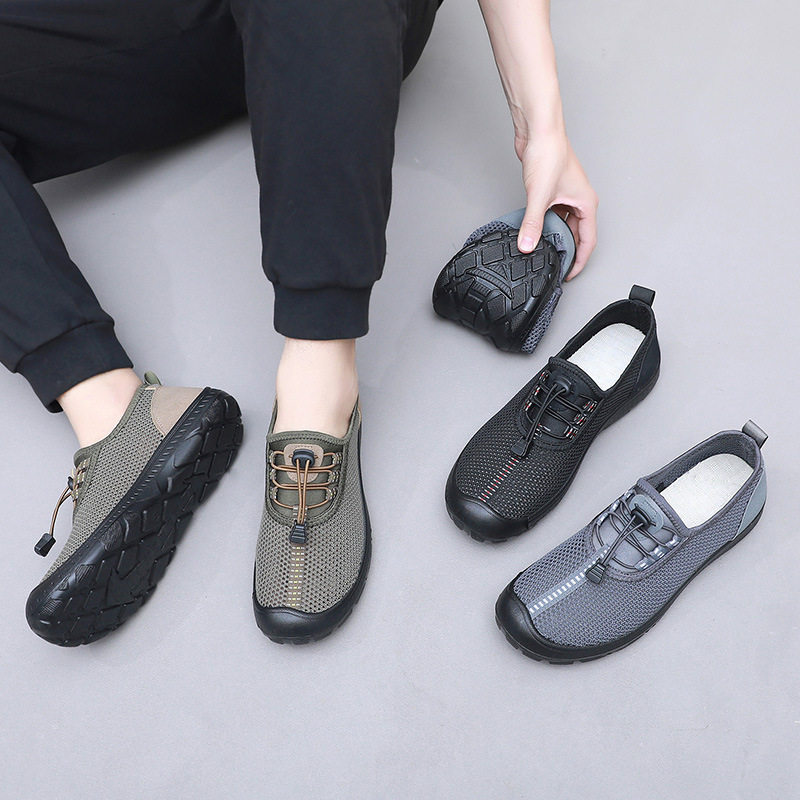 老北京布鞋夏季新款网鞋男轻便镂空爸爸鞋透气户外涉水登山休闲鞋,淘宝优惠券,粉丝福利购,淘宝优惠卷