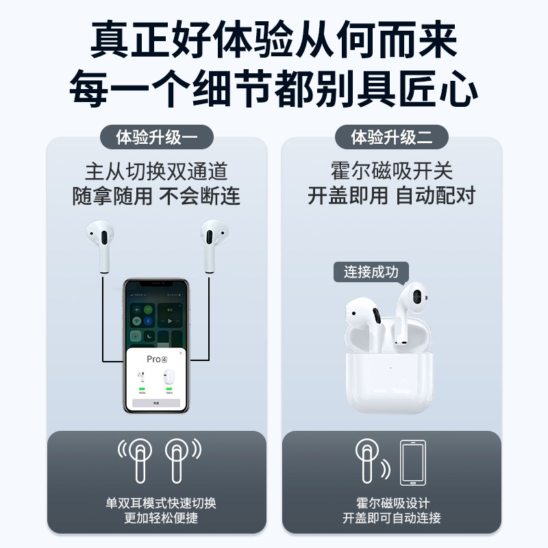 2022年新款真耳机 vivo华为oppo苹果 尔野数码蓝牙耳机