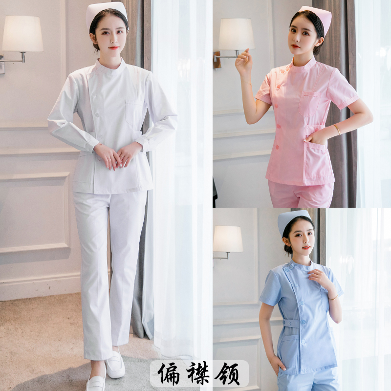 长袖女冬装两件套医生牙科护士服 优莲梦菲医护制服