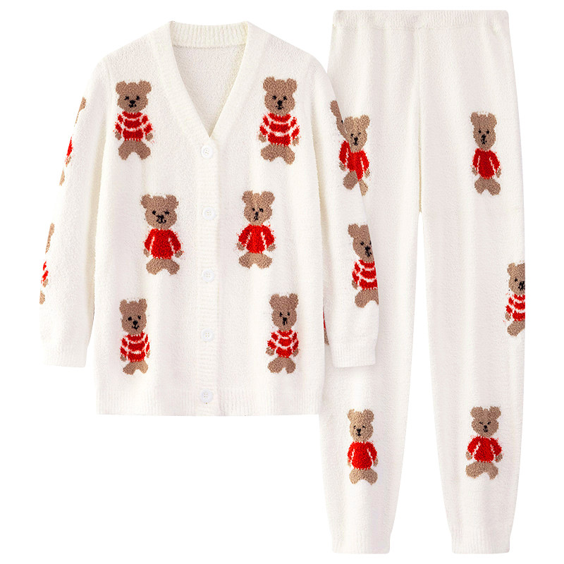 软绵绵半边绒秋冬季保暖加厚加绒孕妇睡衣月子服喂奶套装冬天舒适,淘宝优惠券,粉丝福利购,淘宝优惠卷