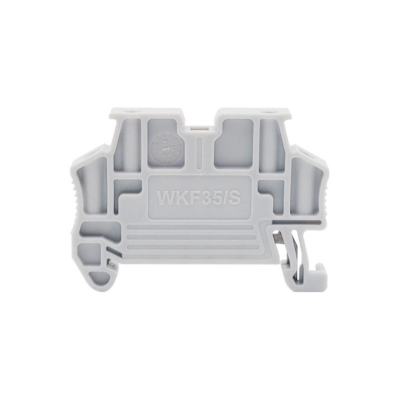 WKF35/S堵头卡扣紧固座快装C45导轨端子终端固定件CLIPFIX35-5-图3