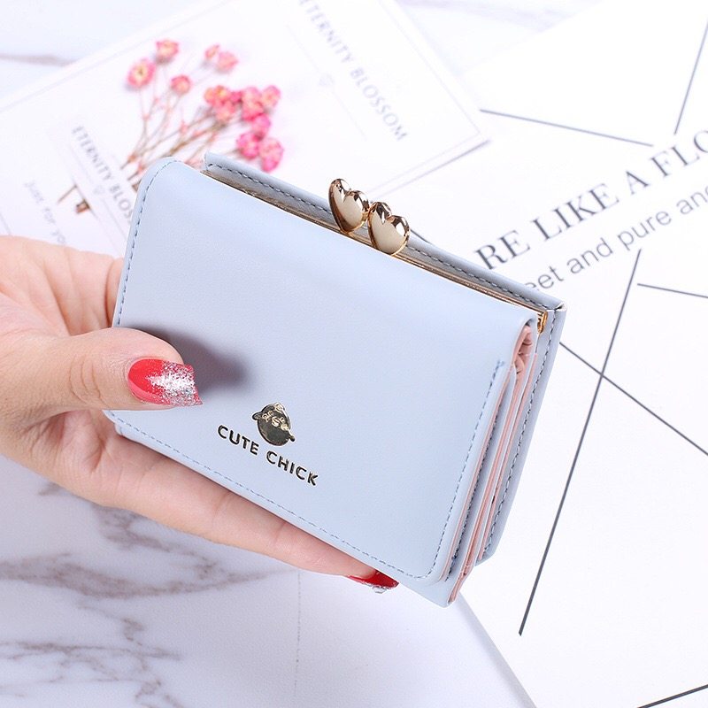 钱包女短款 韩版简约学生清新小钱包女童儿童钱包折叠少女零钱包,淘宝优惠券,粉丝福利购,淘宝优惠卷