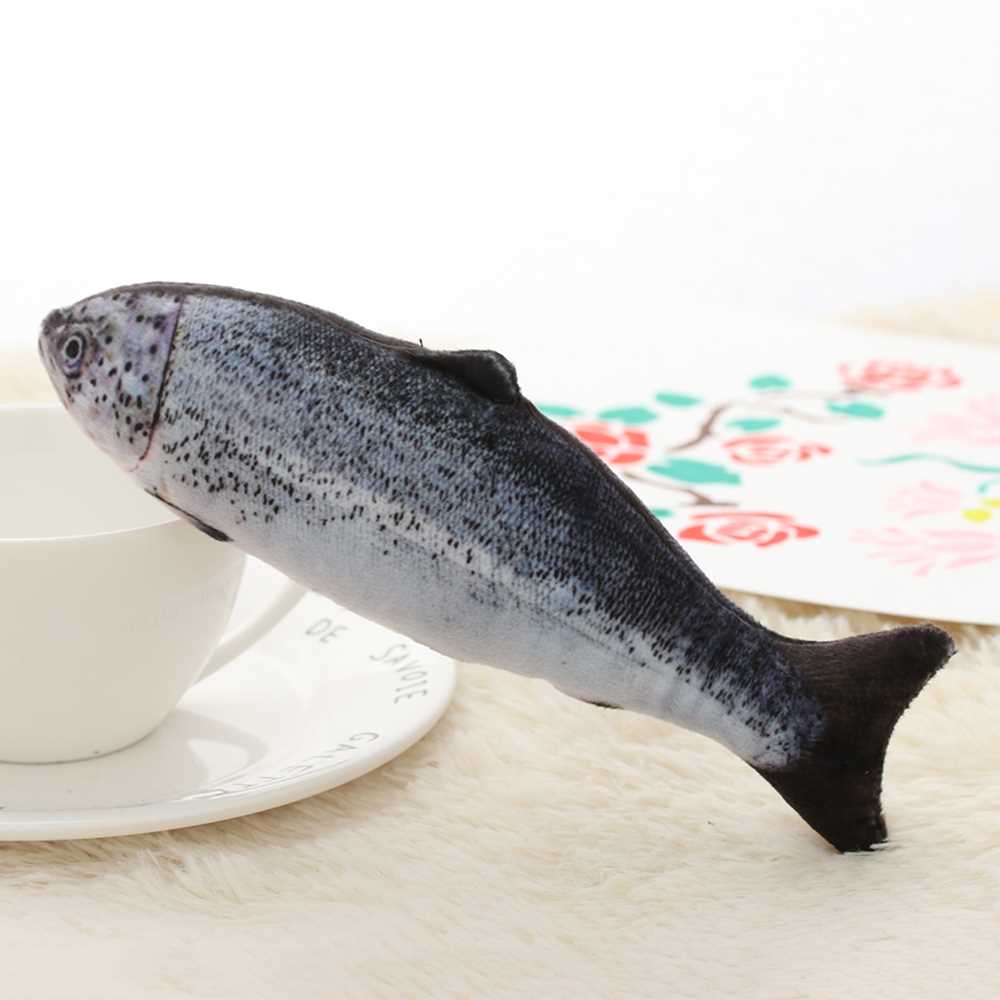 1Pc New Lovely Soft Funny Artificial Simulation Fish Cute Pl - 图2