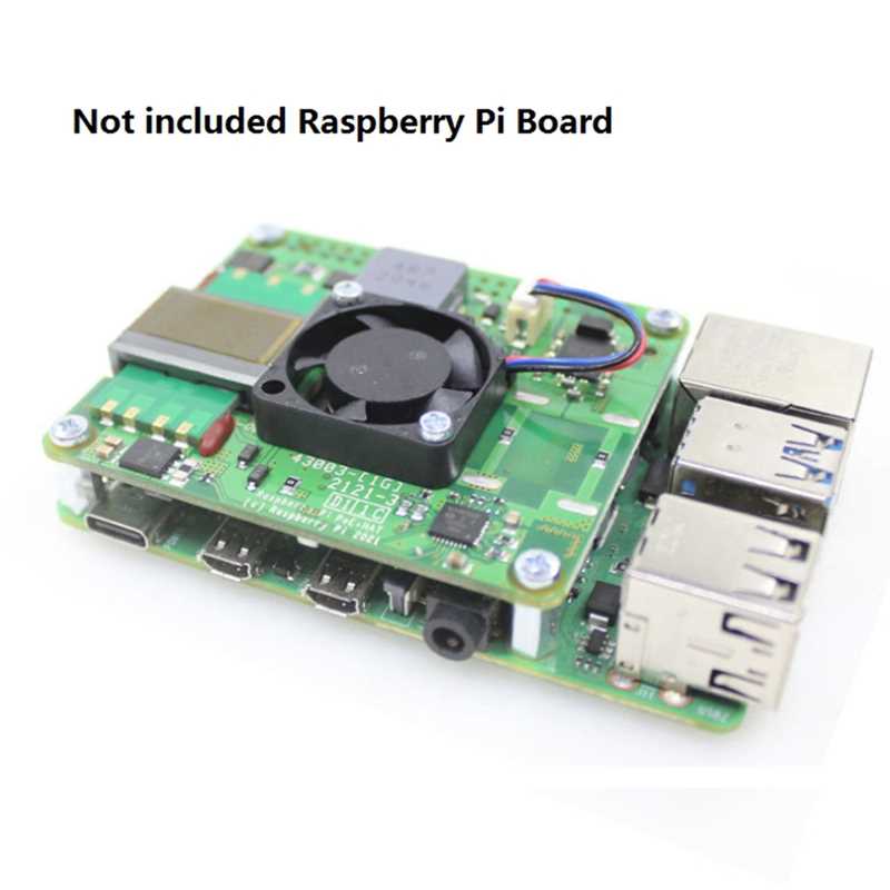 For Raspberry Pi 3B+/4B PoE+ HAT Moudle, Expanding Board Mou-图1