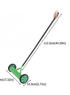 Outdoor Garden Lawn Aerator with Long Handle Spike Type Heav